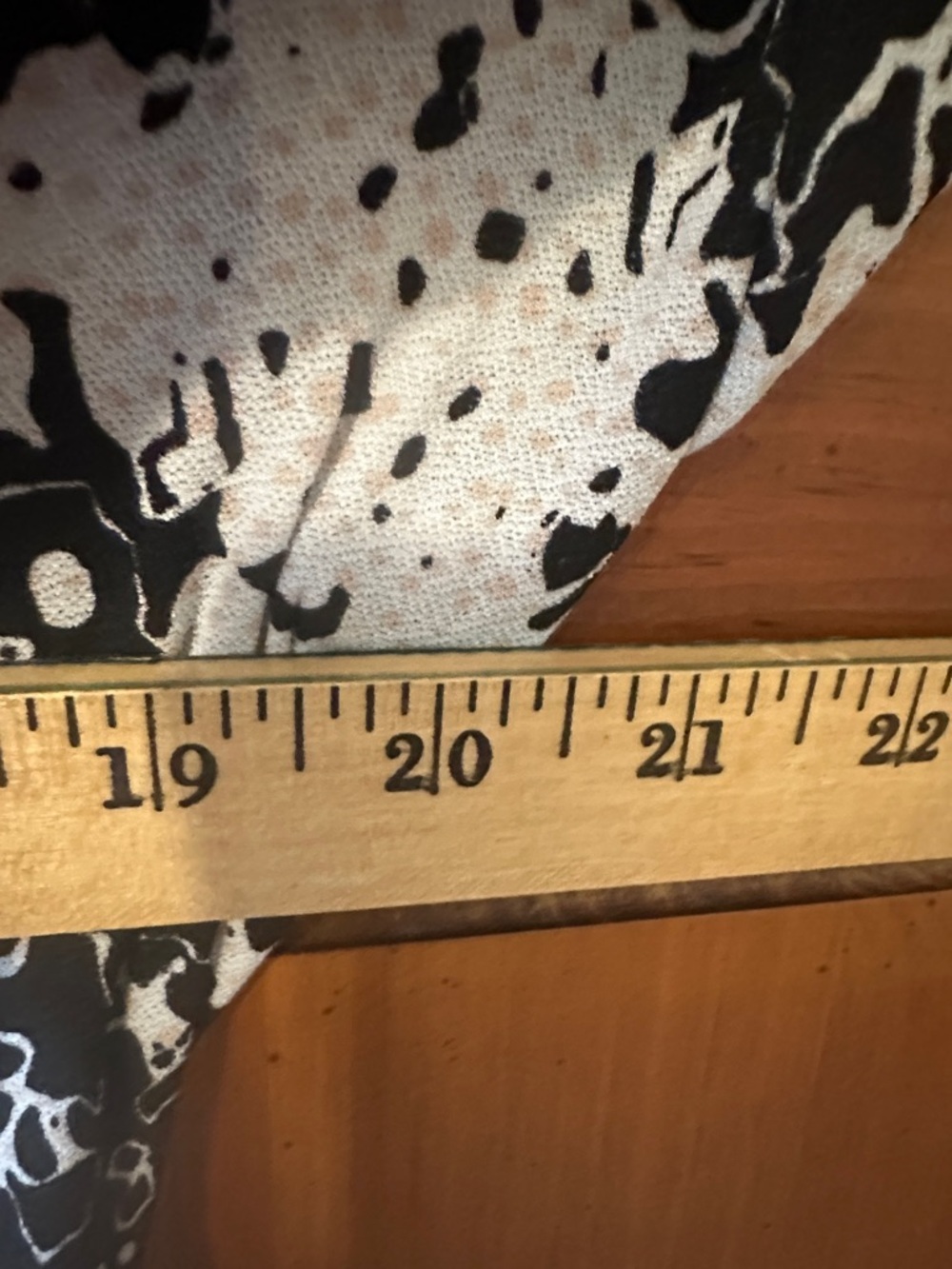 Nine West Black & White Floral Wrap Dress L - Picture 6 of 7